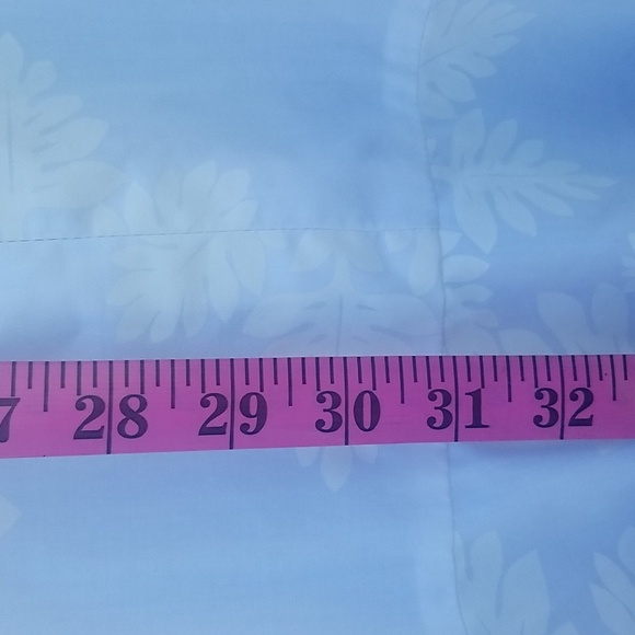 Hilo Hattie Elegant White Floral Dress 8 Zip Up With Ruffle Bottom - Picture 9 of 11